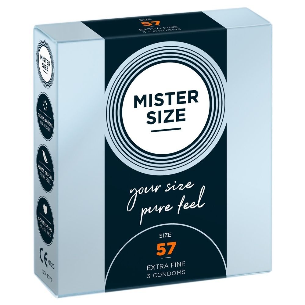 Mister Size 57 Mm     Kondomer 36stk fra 210th