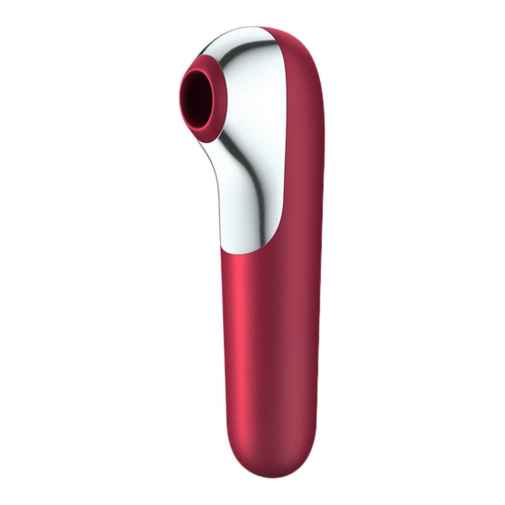 Dual Love     Klitoris Vibrator Stimulator Rød fra Satisfyer