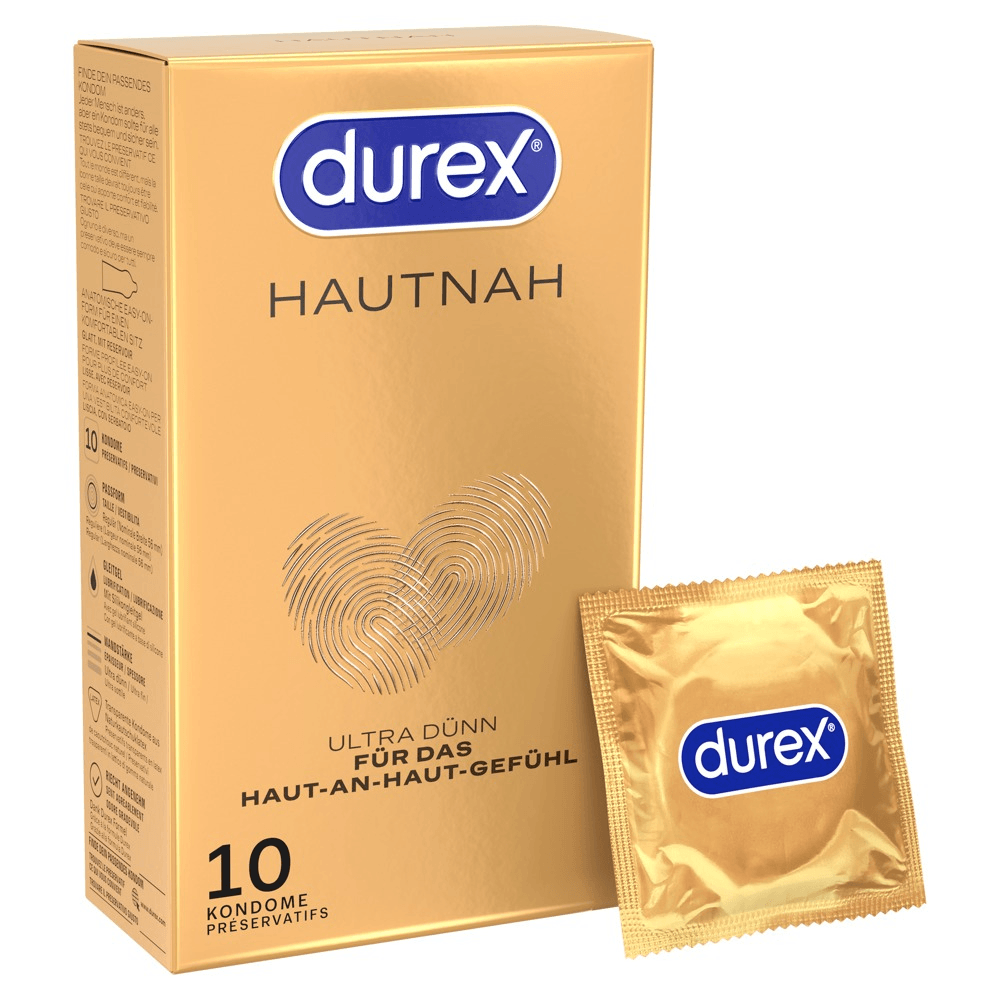 Hautnah Kondomer     Ultra Tynde & Transparent 10 Stk. fra Durex