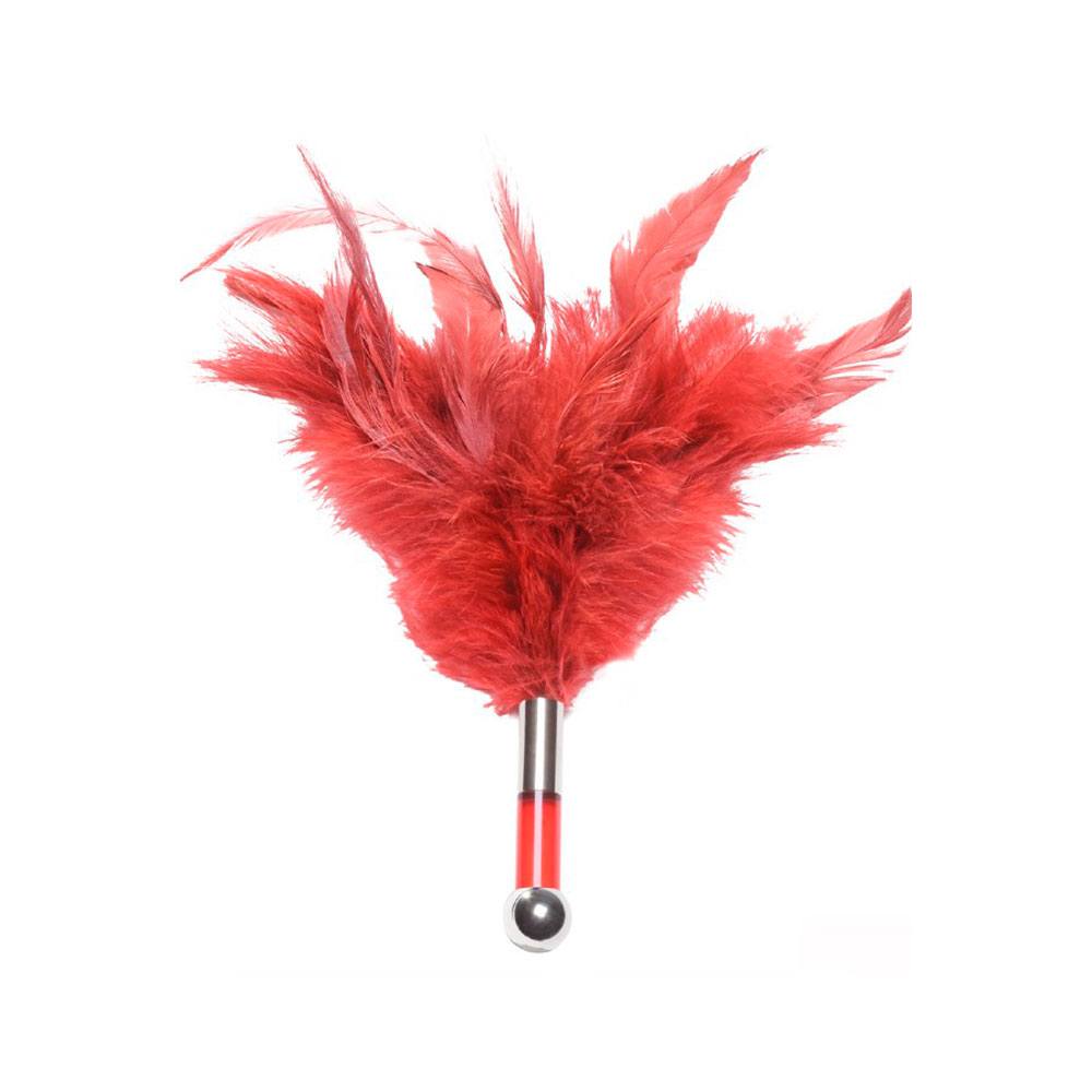 Tantra Feather Teaser     Fjer Til Pirring Rød fra Lelo