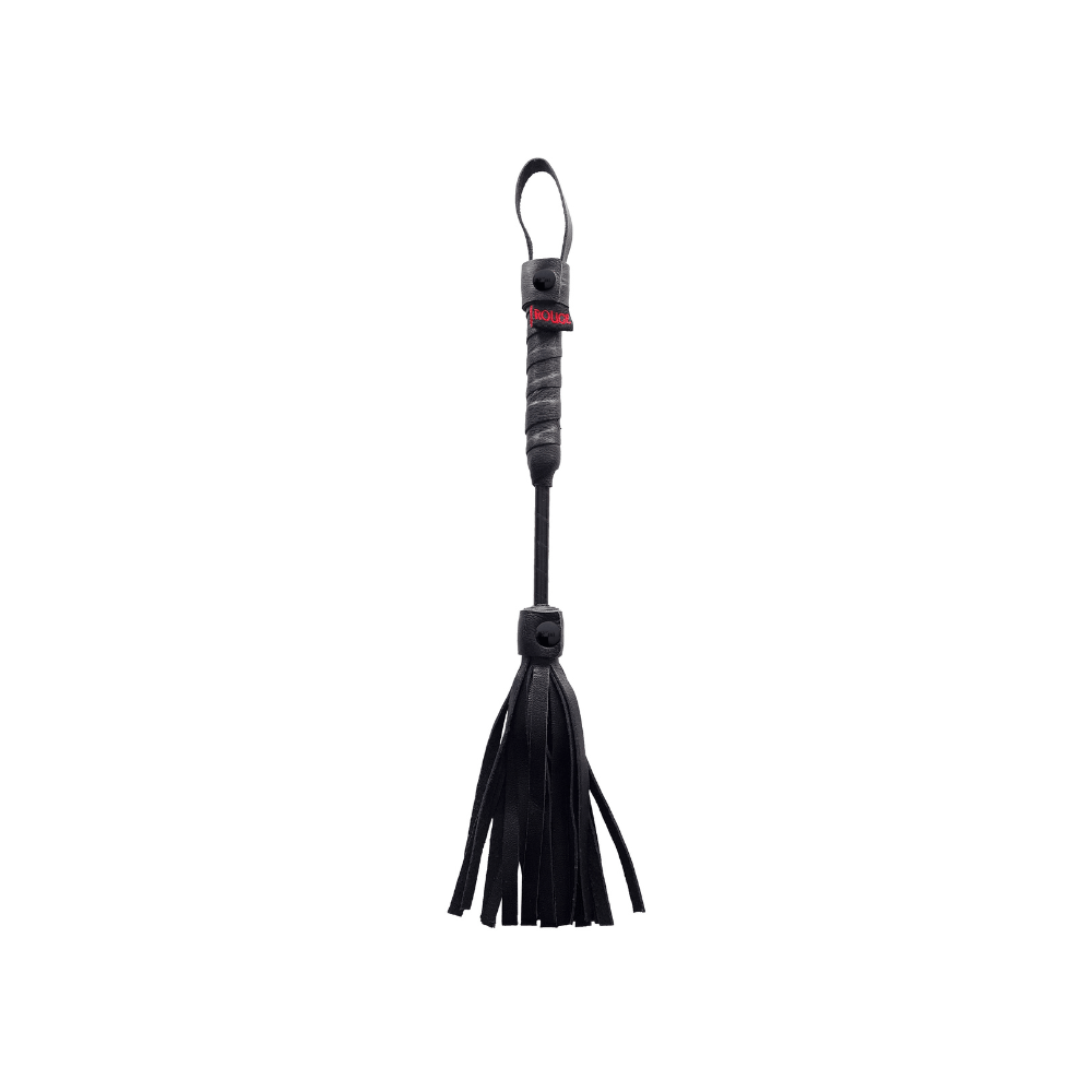 Mini Læder Flogger     Kompakt Og Elegant fra Rouge