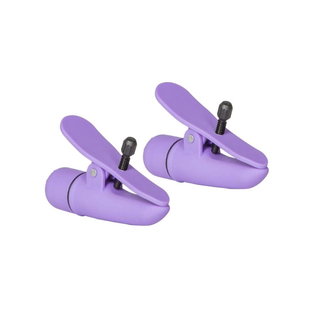 Nipplettes     Brystvorteklemmer Med Vibration fra California Exotic Novelties