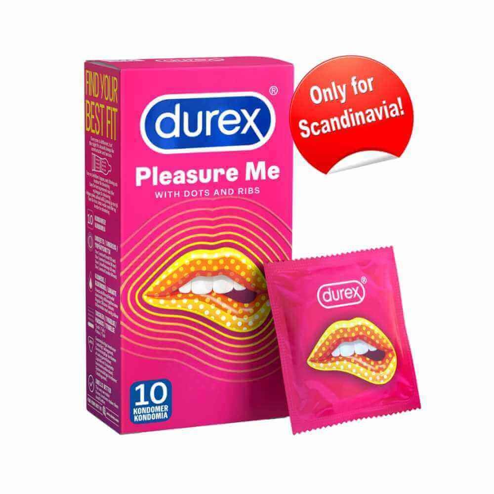 Pleasure Me     Kondomer 10 Stk. fra Durex