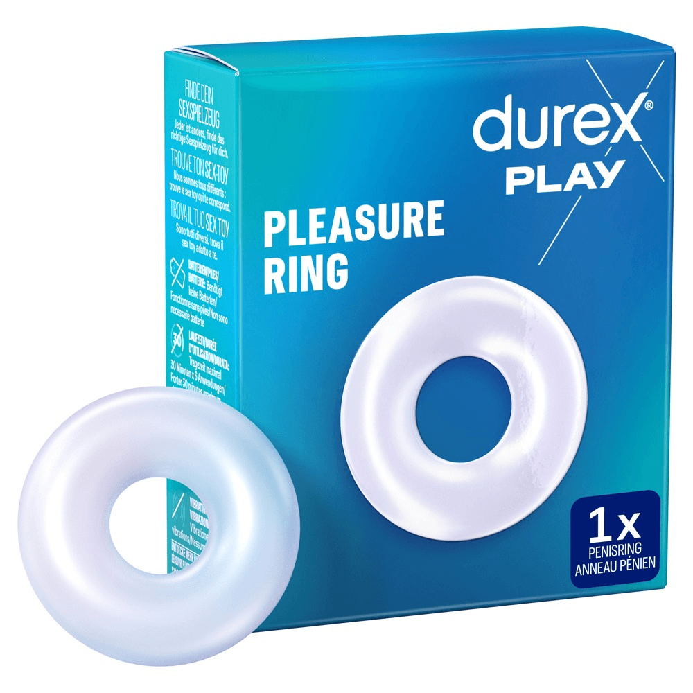 Pleasure Ring     Elastisk Penisring I Silikone fra Durex