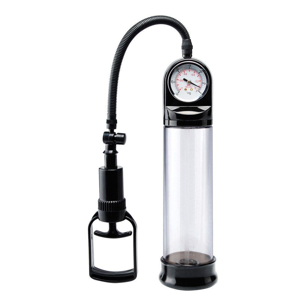 Pump Worx Power Pump     Penispumpe Med Manometer fra Pipedream Pump Worx