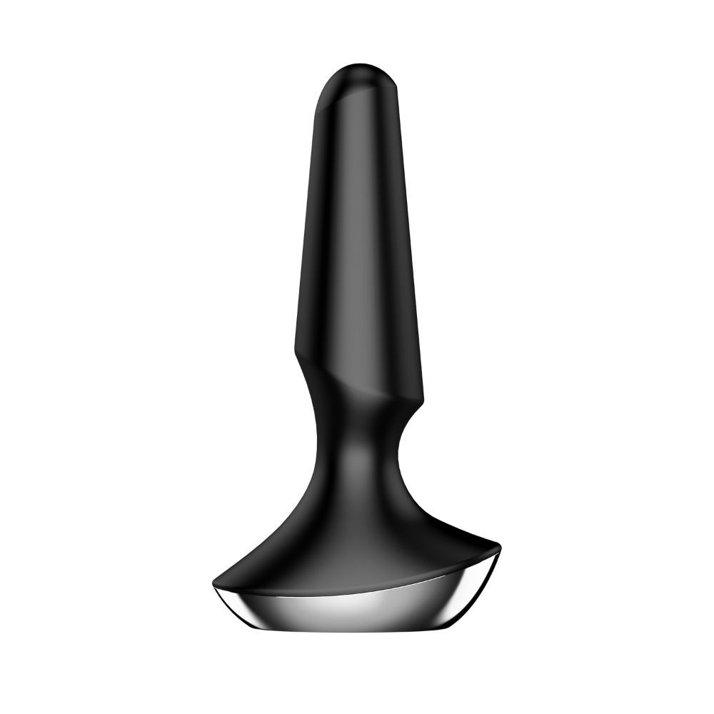 Plug Ilicious 2     Anal Plug Med Vibration Sort fra Satisfyer