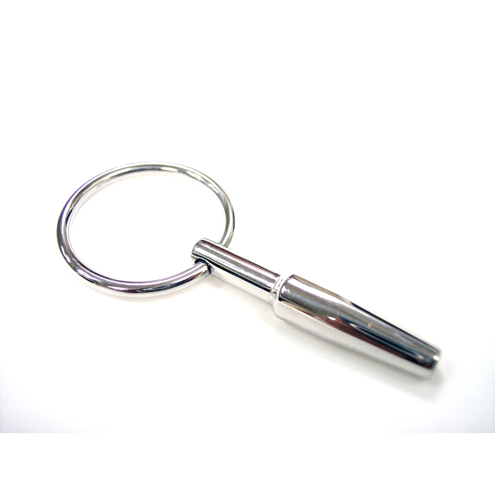 Urethral Plug I Rustfrit Stål 7 Mm Med Ring fra Rouge