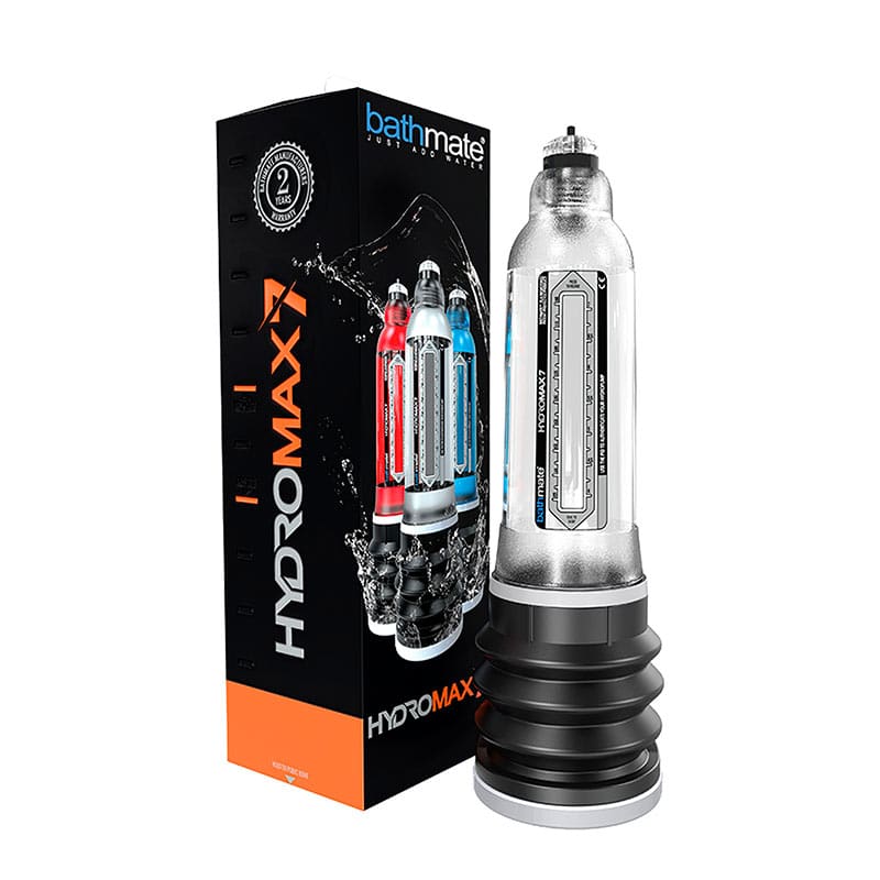Hydromax 7 Penispumpe Transparent fra Bathmate