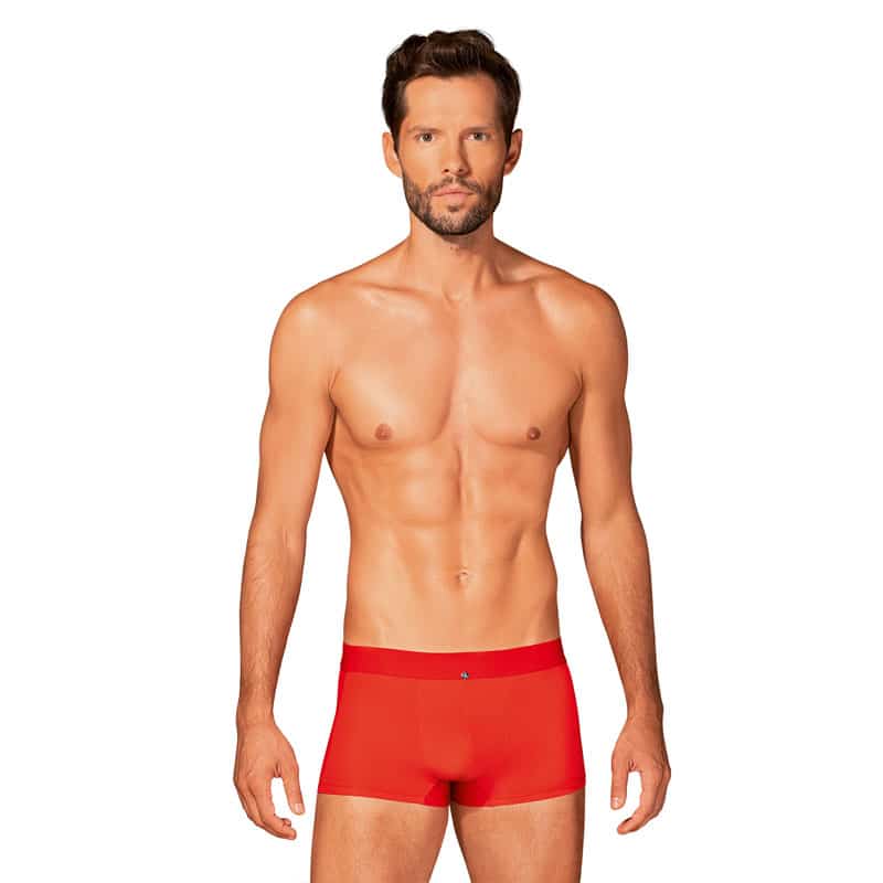 Boldero Boxer Shorts Rød S M fra Obsessive