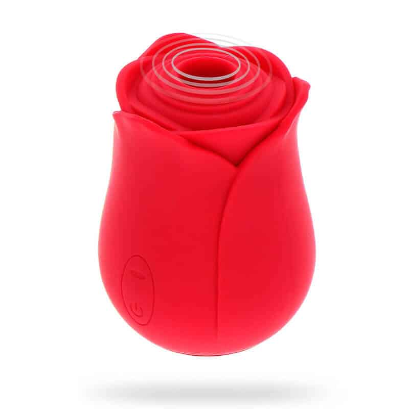 Toyjoy Ravishing Rose Klitorisvibrator Rød fra Toy Joy