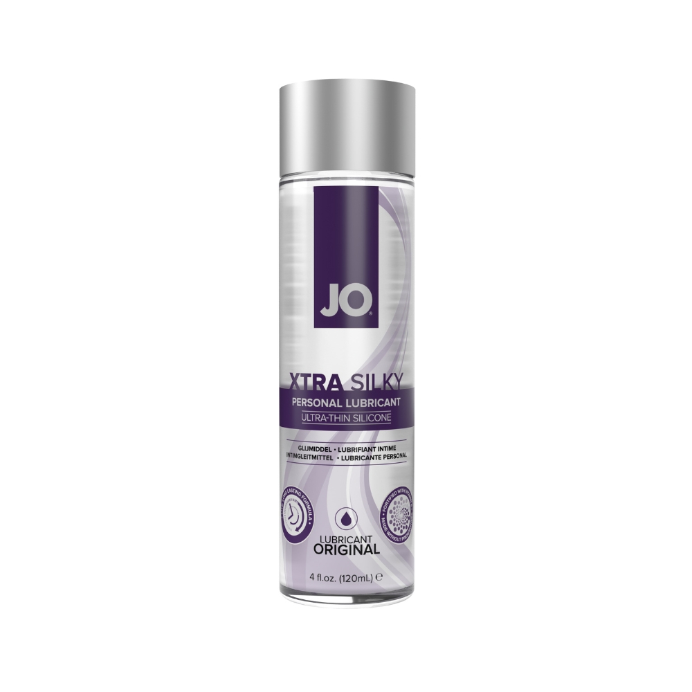 Xtra Silky Thin   Silikonebaseret Glidecreme fra System Jo