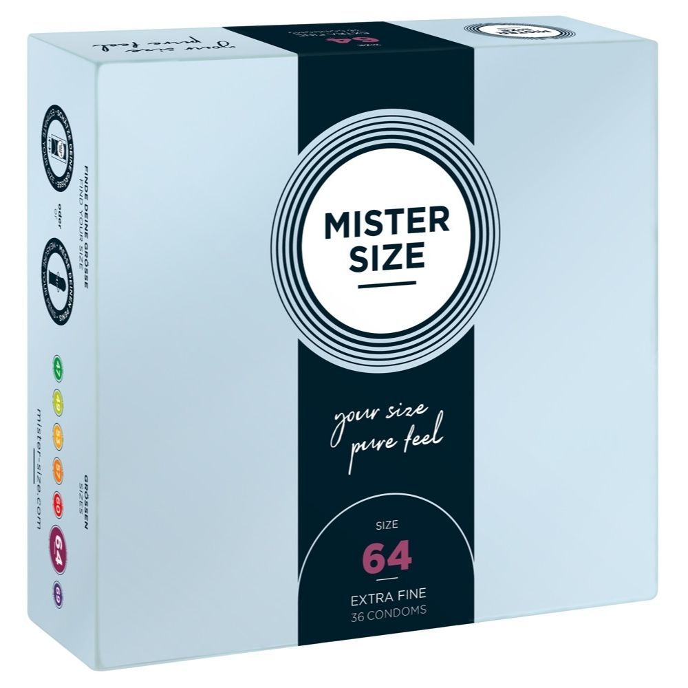 Mister Size 64     Kondomer 36stk fra 210th
