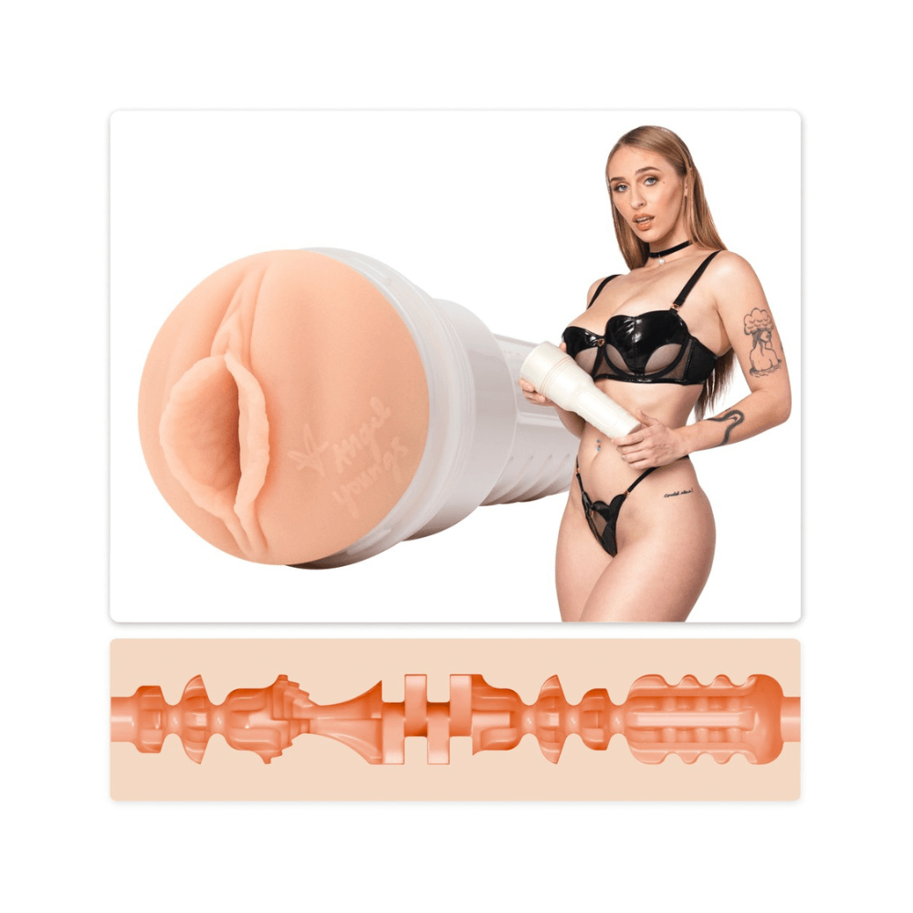 Girls Angel Youngs Realistisk Vagina Masturbator fra Fleshlight
