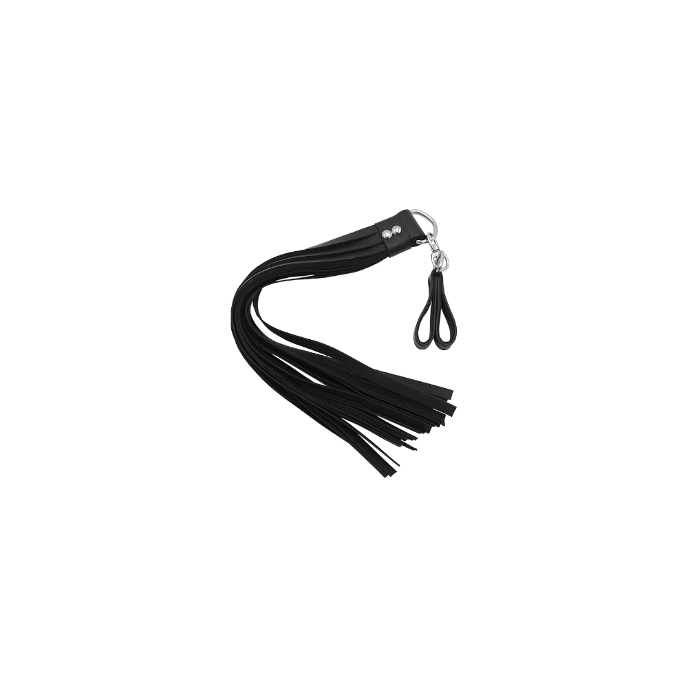 Luksus Læder Flogger Med Ergonomisk Greb fra Rouge