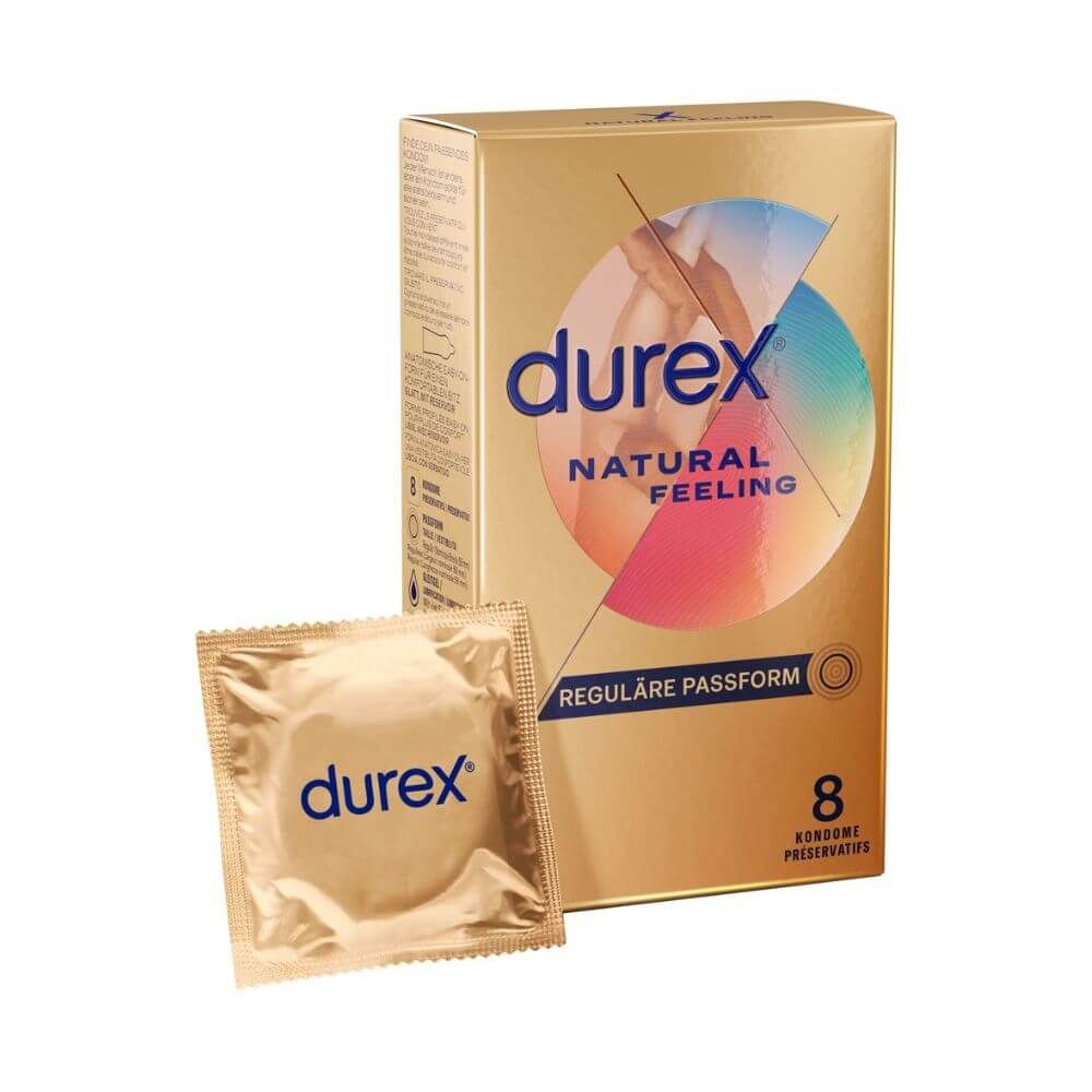 Natural Feeling     Kondomer 8 Stk fra Durex