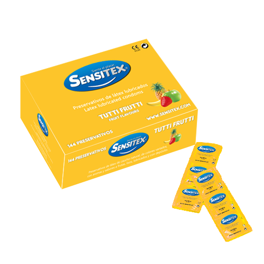 Trutti Frutti Kondom fra Sensitex