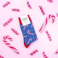 Christmas Socks Candy Cones Juletrømper 41 46 fra Svensk Husman