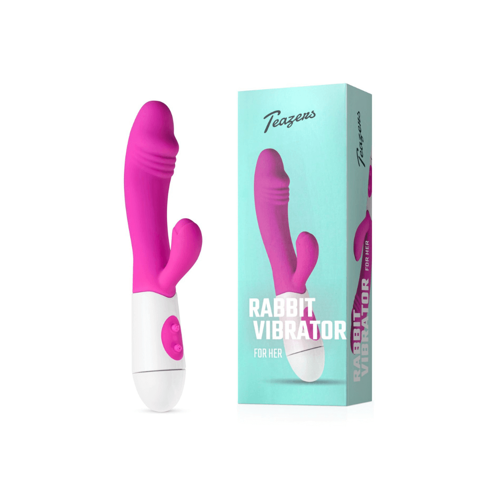 Realistisk Rabbit Vibrator fra Teazers