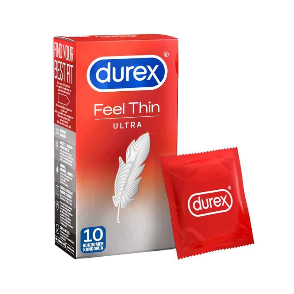 Ultra Tynde Kondomer   10 Stk fra Durex