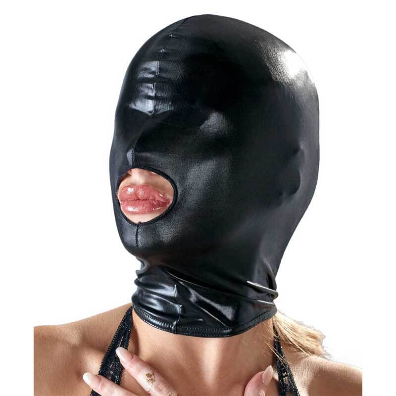 Wetlook Maske Sort fra Bad Kitty