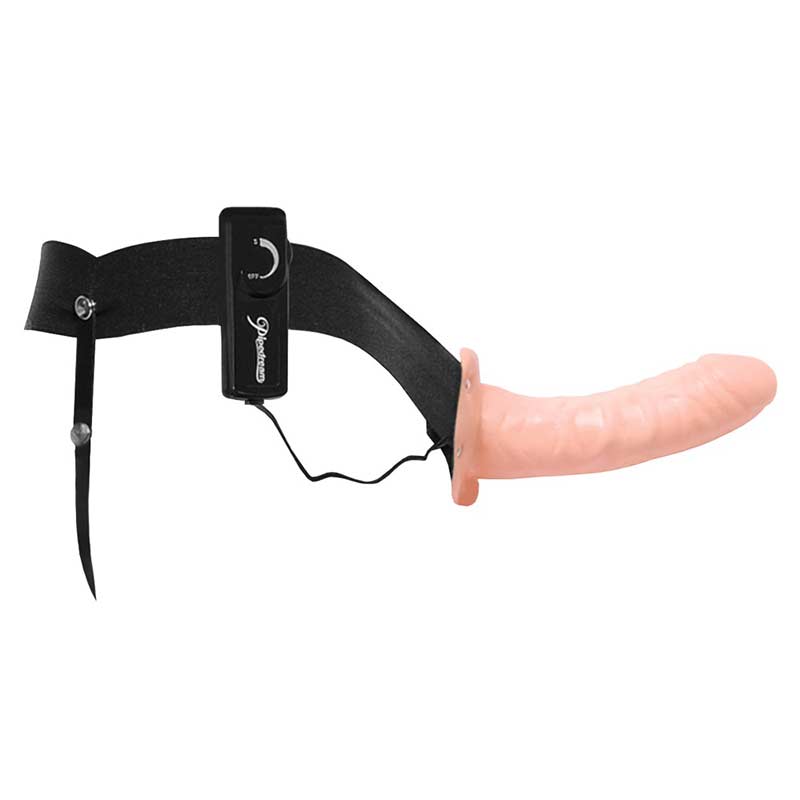 Vibrating Hul Strap On 17 Cm fra Fetish Fantasy