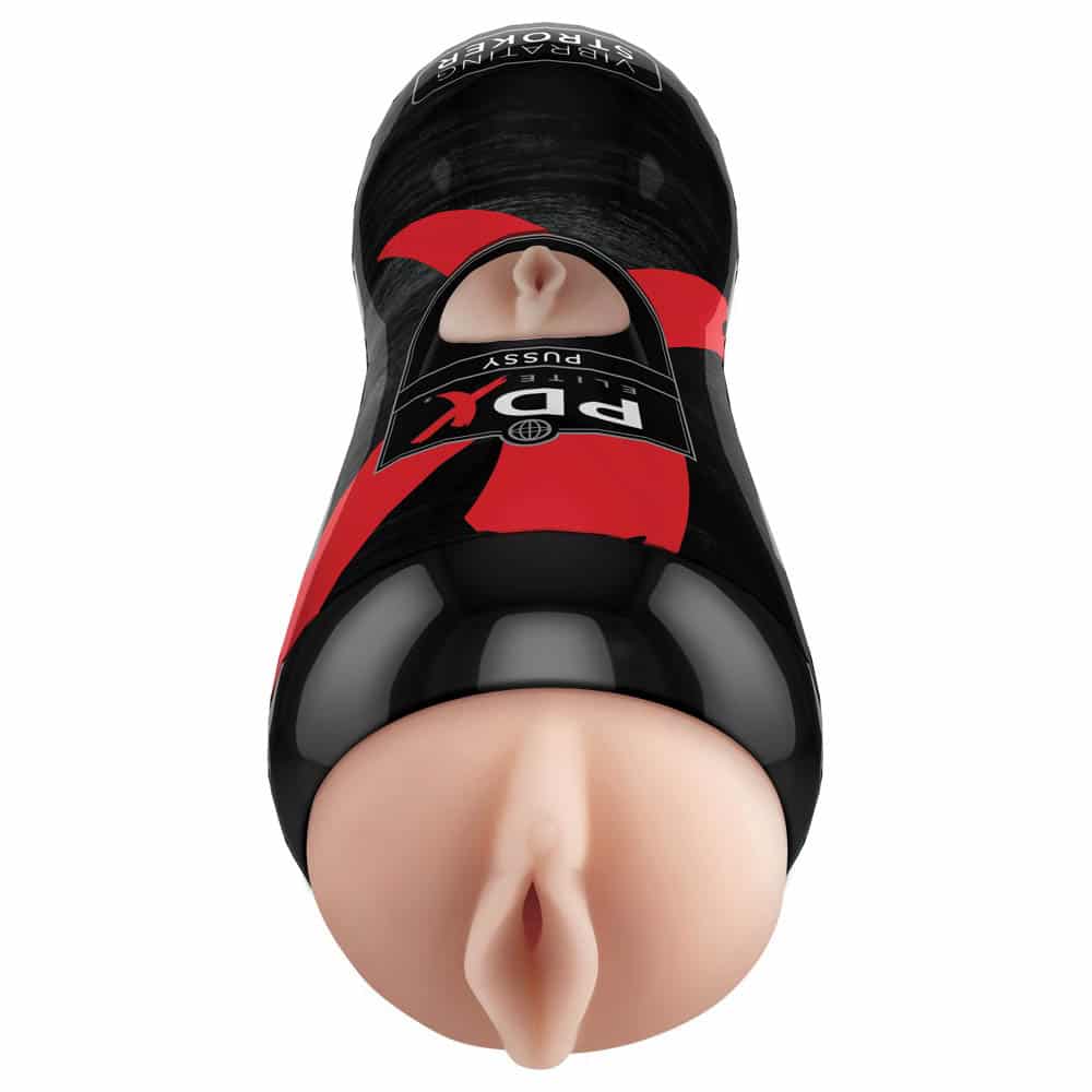 Pussy Masturbator Med Vibrator fra Pdx Elite