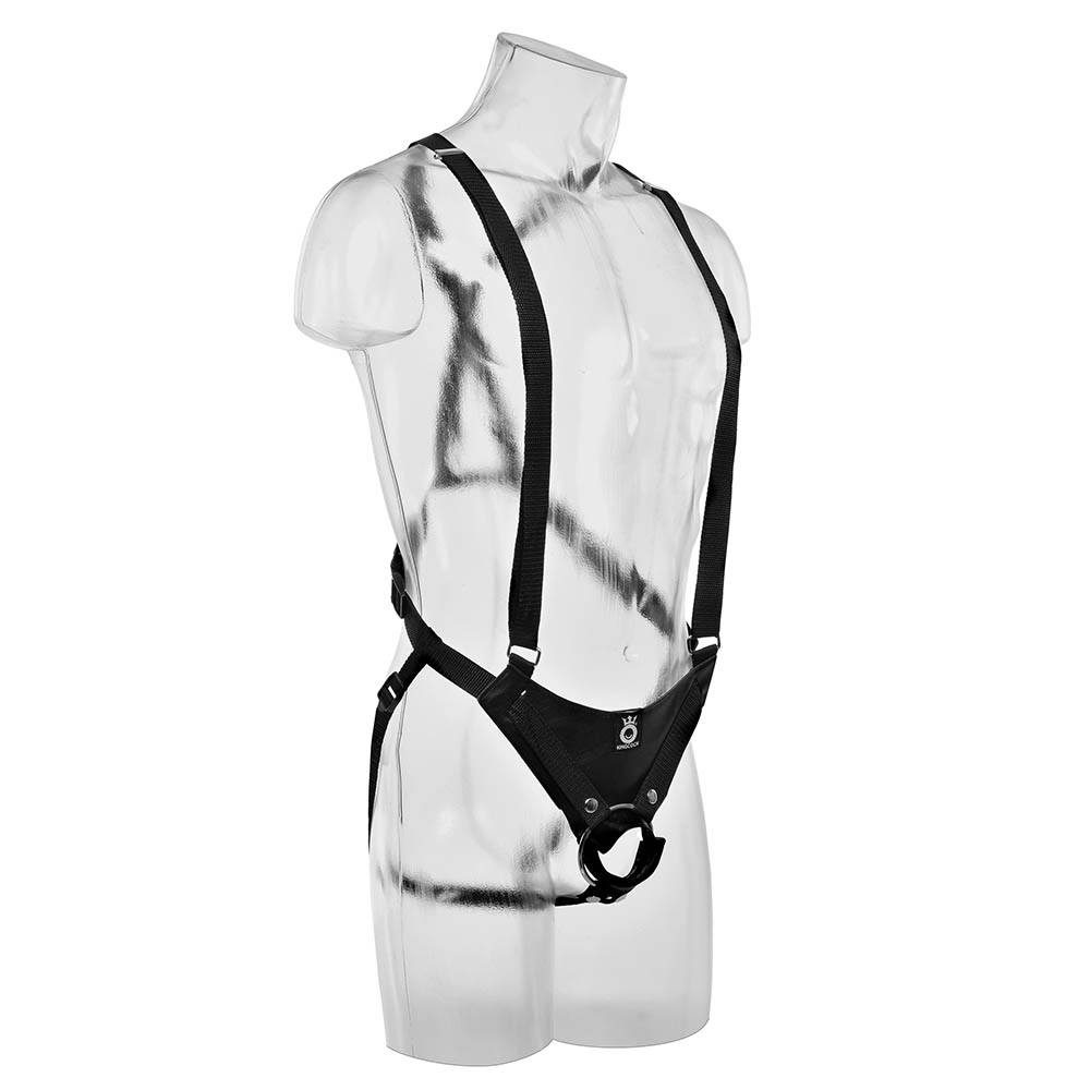 â® Harness Med 25 Cm Hul Dildo fra King Cock