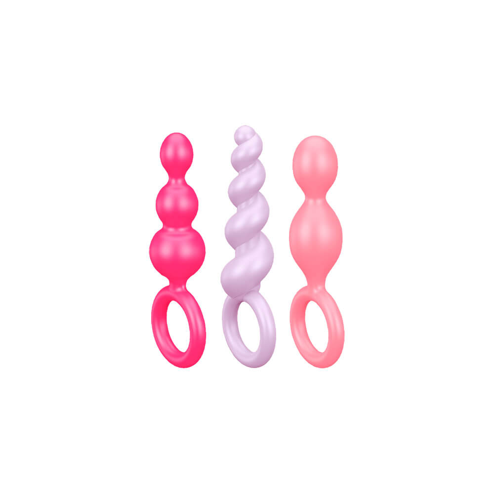 Booty Call Buttplug Sæt   Pink fra Satisfyer