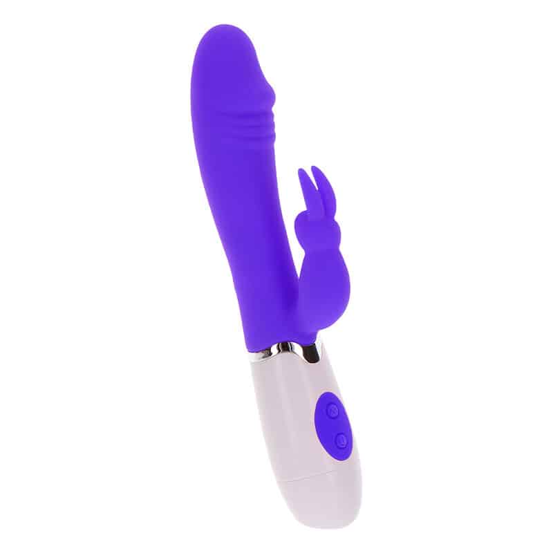 Funky Rabbitvibrator   Lilla fra Toy Joy