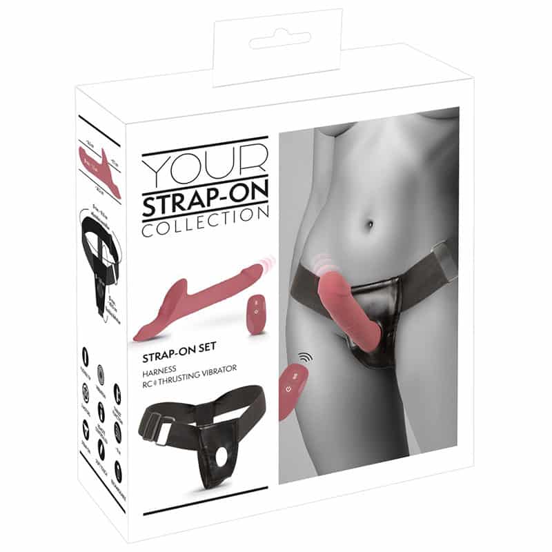 Strap On Sæt Med Thrusting Dildo fra You2toys