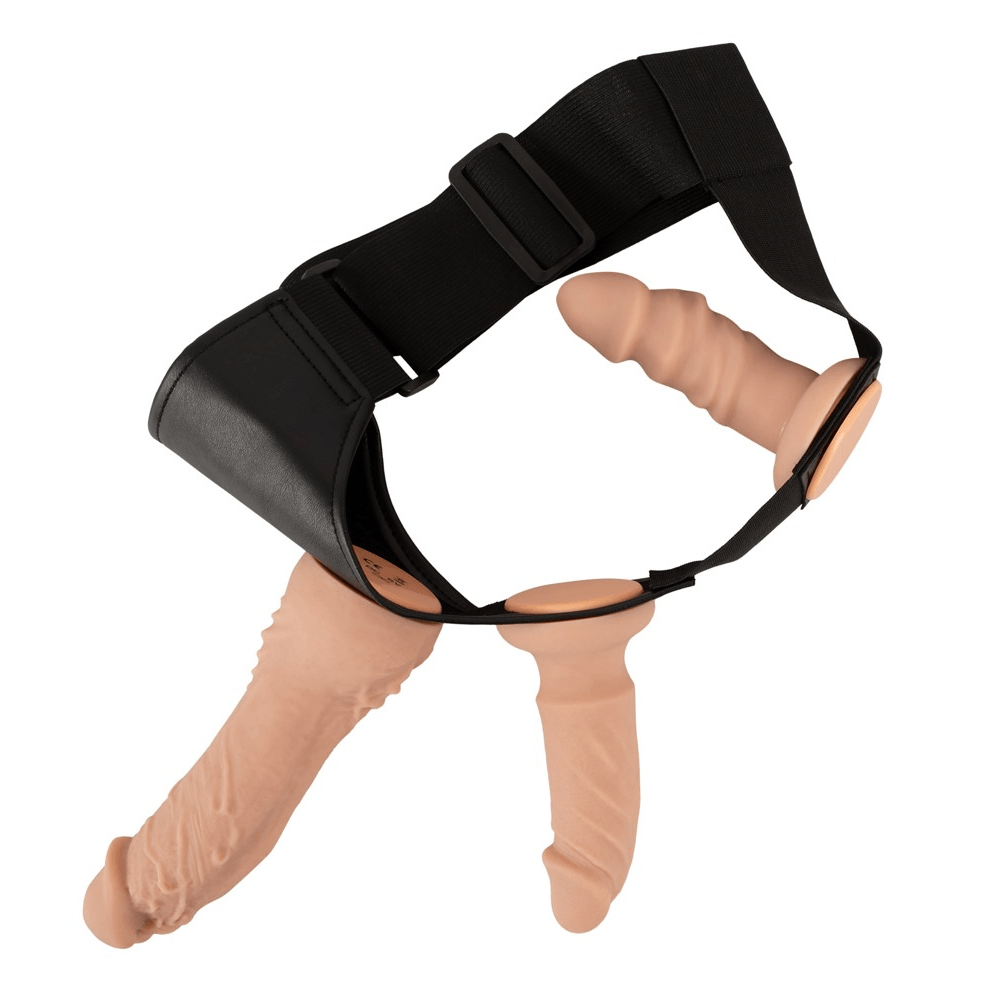 Strap On Set Med G Streng, Vibrator Og 2 Dildoer fra You2toys